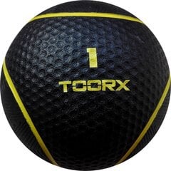 Svaru bumba Toorx AHF105 MEDICINE BALL 1 kg cena un informācija | Vingrošanas bumbas | 220.lv