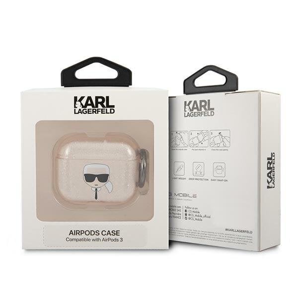 Karl Lagerfeld KLA3UKHGD AirPods 3 cena un informācija | Austiņu piederumi | 220.lv