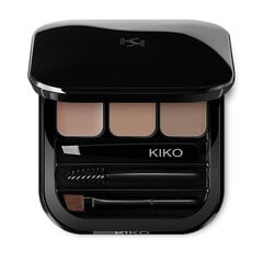 Палитра для бровей Kiko Milano Eyebrow Expert Palette, 01 Blonde 2.4г цена и информация | Карандаши, краска для бровей | 220.lv