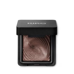 Acu ēnas Kiko Milano Water Eyeshadow, 206 Pearly Coffee, 3g cena un informācija | Acu ēnas, skropstu tušas, zīmuļi, serumi | 220.lv