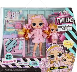 LOL Surprise! - Tweens Babysitting Party - Ivy Winks + Babydoll (2 lelles komplektā) cena un informācija | Rotaļlietas meitenēm | 220.lv