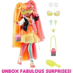 LOL Surprise! OMG Fierce - Neonlicious XoXo (29 cm) cena un informācija | Rotaļlietas meitenēm | 220.lv