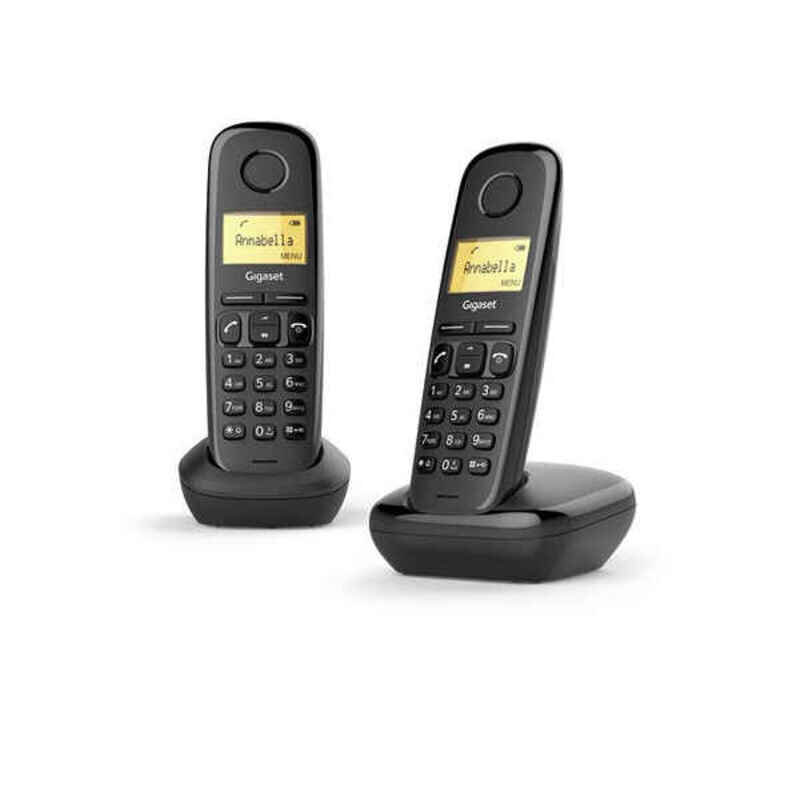 Gigaset A170 Duo, melns cena un informācija | Stacionārie telefoni | 220.lv
