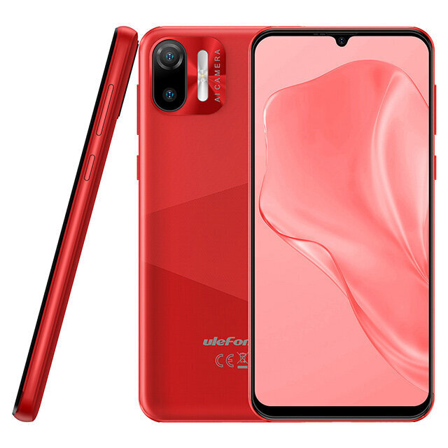 Ulefone Note 6P 2/32GB Dual SIM UF-N6P/RD Red цена и информация | Mobilie telefoni | 220.lv