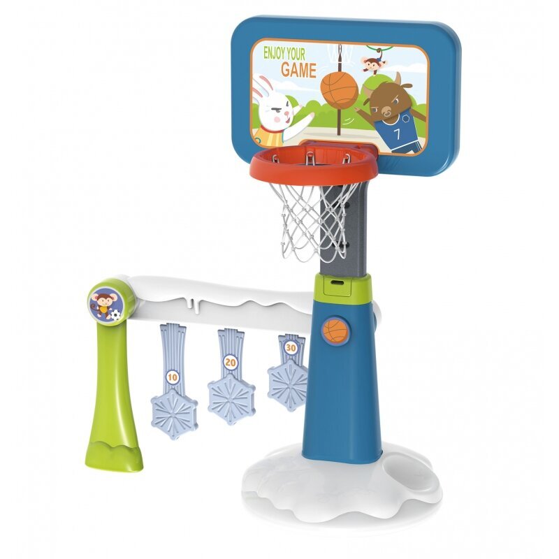 Basketbola komplekts 2in1 Woopie цена и информация | Attīstošās rotaļlietas | 220.lv