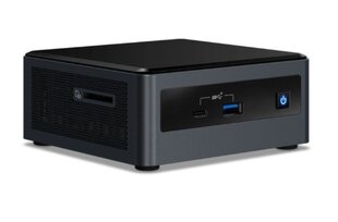 Intel NUC NUC10i5FNHN UCFF Black i5-10210U 1.6 GHz цена и информация | Стационарные компьютеры | 220.lv