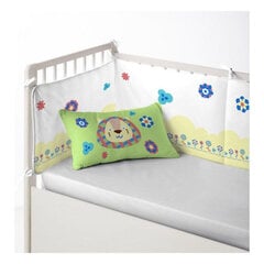 Mazuļa gultas aizsargs Cool Kids Funny Lion (60 x 60 x 60 + 40 cm) cena un informācija | Bērnu drošības preces | 220.lv