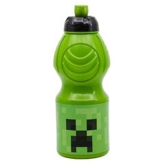 MINECRAFT Plastmasas sporta pudele, 400 ml cena un informācija | Datorspēļu suvenīri | 220.lv