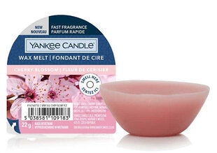 Yankee Candle Cherry Blossom Wax Melt - Aromātiskais vasks aromlampām 22.0g cena un informācija | Sveces un svečturi | 220.lv