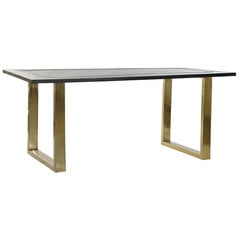 Ēdamgalds DKD Home Decor Metal Mango koks (180 x 89 x 75 cm) cena un informācija | Virtuves galdi, ēdamgaldi | 220.lv