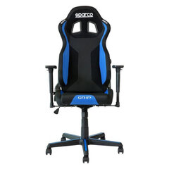 Стул Gaming Sparco S00989NRAZ Grip 150º Черный/Синий цена и информация | Офисные кресла | 220.lv