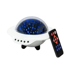 F9G6 LAMPKA GŁOŚNIK BLUETOOTH UFO MASTER цена и информация | Праздничные декорации | 220.lv