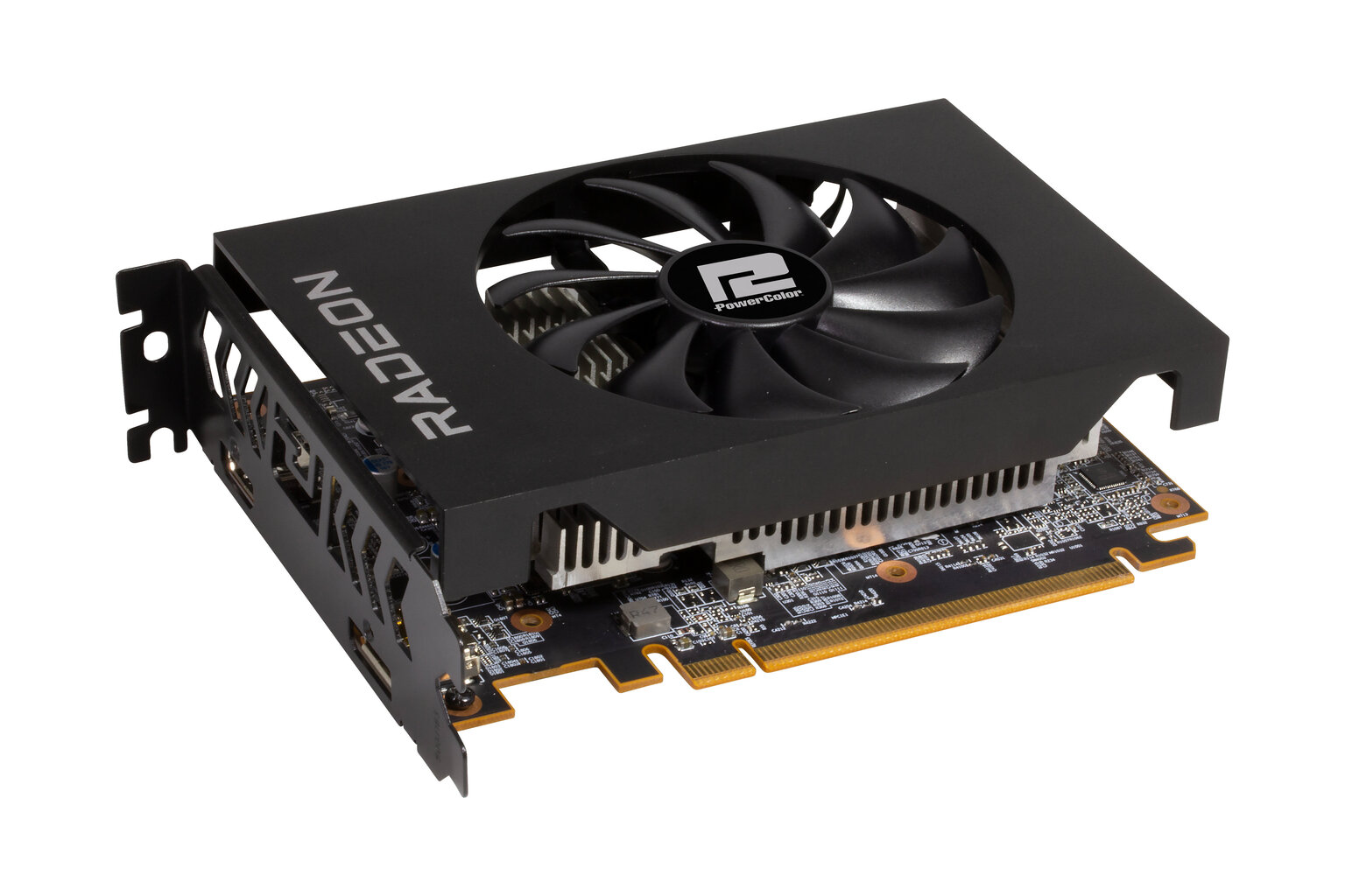 PowerColor AXRX 6400 4GBD6-DH graphics card AMD Radeon RX 6400 4 GB GDDR6 cena un informācija | Videokartes (GPU) | 220.lv