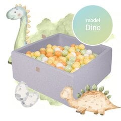 Бассейн с шариками MeowBaby® Dino, 300 шт.  цена и информация | Игрушки для малышей | 220.lv