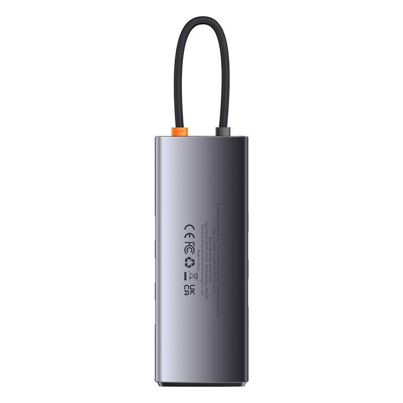 Hub 7in1 Baseus Metal Gleam Series, USB-C to 3x USB 3.0 + HDMI + USB-C PD + VGA + Ethernet RJ45 cena un informācija | Adapteri un USB centrmezgli | 220.lv