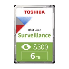 Toshiba S300 6 TB Buffer 256 MB cena un informācija | Iekšējie cietie diski (HDD, SSD, Hybrid) | 220.lv