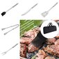 Grilēšanas instrumenti, BBQ grila komplekts (9 gabali) cena un informācija | Grila, barbekjū piederumi un aksesuāri | 220.lv