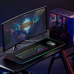 Spēļu peles paliktnis Gaming RGB 80x30cm цена и информация | Мыши | 220.lv