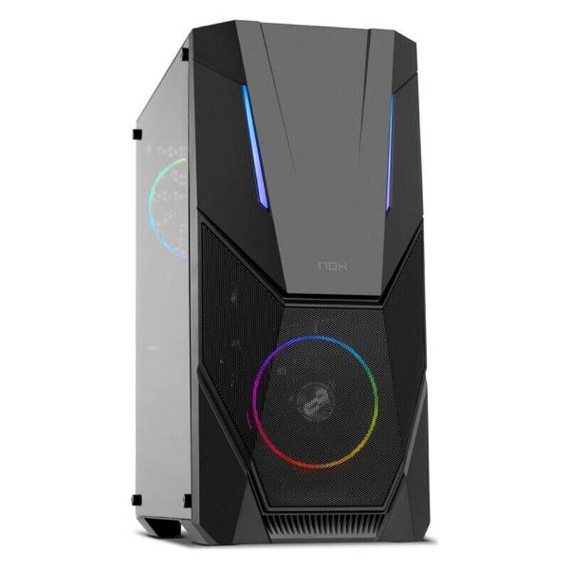 NOX Infinity Delta LED RGB cena un informācija | Datoru korpusi | 220.lv