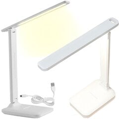 LED galda lampa ar telefona turētāju kaina ir informacija | Настольные лампы | 220.lv