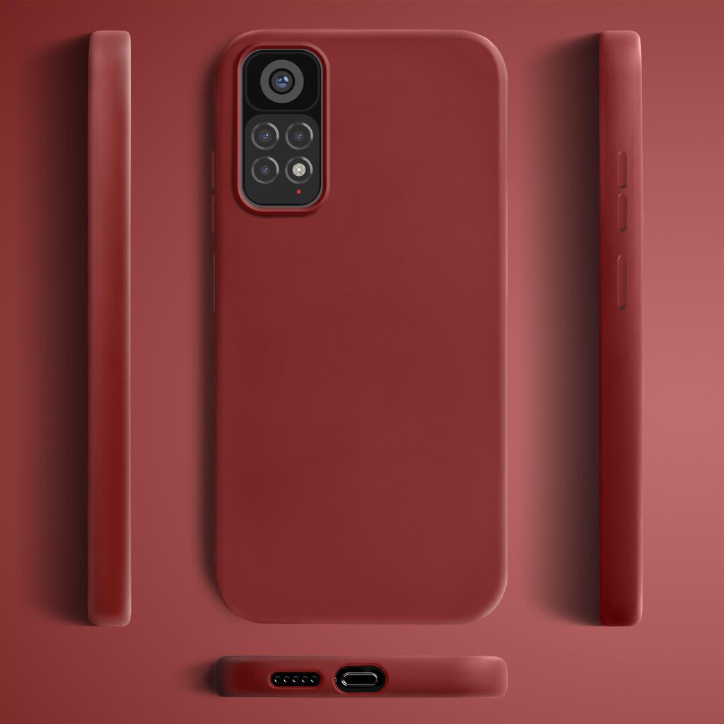 Moozy Lifestyle telefona vāciņš saderīgs ar Xiaomi Redmi Note 11, Xiaomi Redmi Note 11S – augstvērtīga silikona apvalks ar matētu virsmu un mīkstu mikrošķiedras oderi, Vintage rozā cena un informācija | Telefonu vāciņi, maciņi | 220.lv