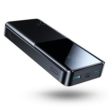 Joyroom power bank 15W 20000mAh PD QC3.0 AFC black (JR-T014) cena un informācija | Lādētāji-akumulatori (Power bank) | 220.lv