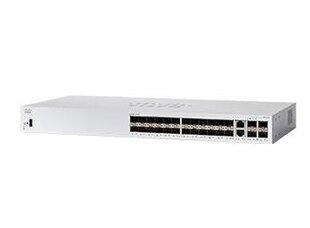 Cisco CBS350-24S-4G | Переключатель | 24x SFP+, 2x SFP, 2x RJ45/SFP+ Combo цена и информация | Электрические выключатели, розетки | 220.lv