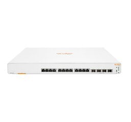 Hewlett Packard Enterprise Aruba Instant On 1960 12XGT 4SFP+ Managed L2+ Gigabit Ethernet (10/100/1000) 1U White cena un informācija | Komutatori (Switch) | 220.lv