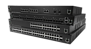 Cisco SX350X-12-K9-EU network switch Managed L2/L3 10G Ethernet (100/1000/10000) Black cena un informācija | Komutatori (Switch) | 220.lv