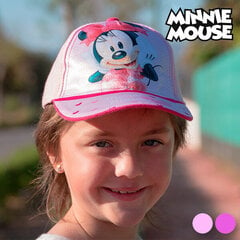 Bērnu Žokejcepure Minnie Mouse : Krāsa - Violets cena un informācija | Cepures, cimdi, šalles zēniem | 220.lv