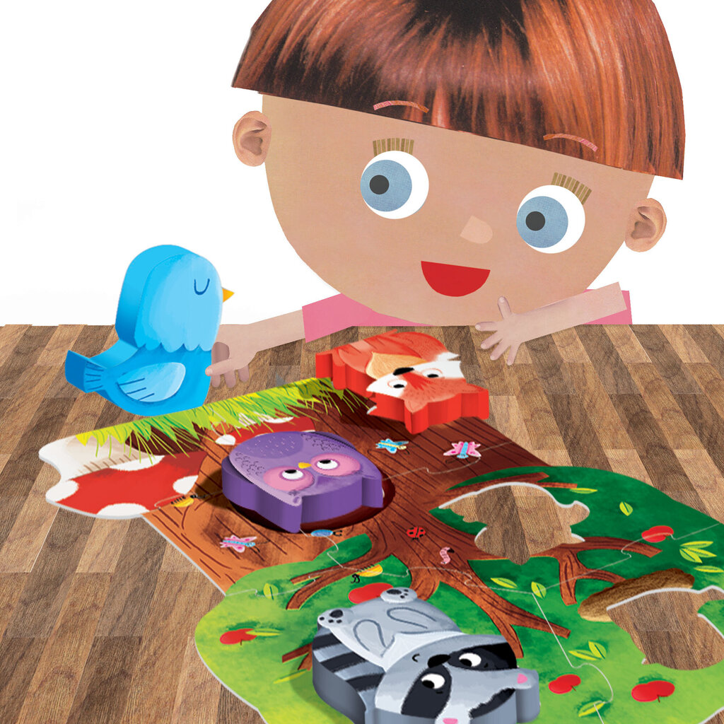 Puzle Montessori „Mežs“ цена и информация | Puzles, 3D puzles | 220.lv