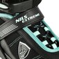 Regulējama izmēra skrituļslidas Nils Extreme NA19088, melnas/zilas cena un informācija | Skrituļslidas | 220.lv