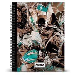 Блокнот A4 DC Comics Лига Справедливости цена и информация | Тетради и бумажные товары | 220.lv
