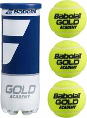 Теннисные мячи Babolat Gold Academy 3 шт. цена и информация | Товары для большого тенниса | 220.lv