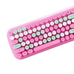 Беспроводная клавиатура и мышь MOFII Candy XR 2.4G, зеленый цена и информация | Клавиатуры | 220.lv