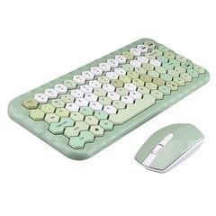 Беспроводные клавиатуры и мыши Mofii Honey 2.4G, зеленый цена и информация | Клавиатуры | 220.lv