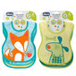 Bibs Chicco komplekts, +6m, 3 gab. цена и информация | Lacītes | 220.lv