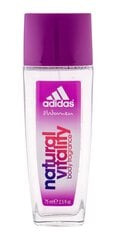 Dezodorants Adidas Natural Vitality sievietēm 75 ml cena un informācija | Adidas Smaržas | 220.lv