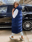 Luves tumši zila veste ar kapuci sievietēm TY3034-48683-XL cena un informācija | Sieviešu vestes | 220.lv