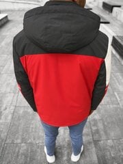 Sarkana - melna vīriešu jaka Trend JS/M35/275-48742-XXL цена и информация | Мужские куртки | 220.lv