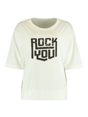 HAILYS SIEVIEŠU T-KREKLS Rock You LANIA TS*01, balts цена и информация | Женские футболки | 220.lv