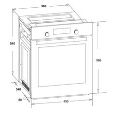 Schlosser OE 552 MTB цена и информация | Духовки | 220.lv