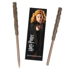Harija Potera Hermiones Grendžeres pildspalva un grāmatzīme cena un informācija | Rakstāmpiederumi | 220.lv