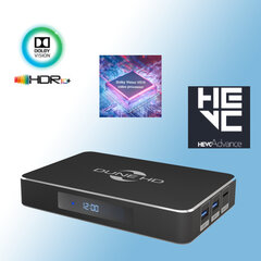 Dune HD Real Vision 4K  Android TV Box, RTD1619RD, 4K Ultra HD, HDR10+, IPTV, 2GB/16GB цена и информация | Мультимедийные проигрыватели | 220.lv