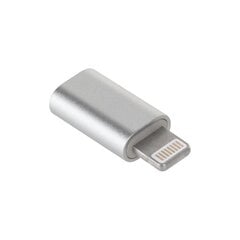 Micro USB - Lightning adapteris цена и информация | Адаптеры и USB разветвители | 220.lv