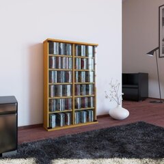 Шкафчик для компакт-дисков Roma, светло-коричневый цена и информация | Шкафы | 220.lv