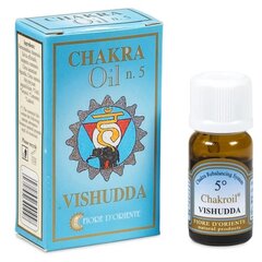 Ēteriskā eļļa Fiore D'Oriente Chakra 5 Vishudha, 10 ml cena un informācija | Ēteriskās eļļas, kosmētiskās eļļas, hidrolāti | 220.lv