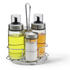 Fissman комплект бутылок для масла и уксуса с подставкой цена и информация | Емкости для специй, измельчители | 220.lv