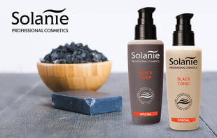Чёрное мыло с ихтиолом Solanie, 125 мл цена и информация | Средства для очищения лица | 220.lv