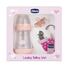 Komplekts Chicco Perfect, rozā, 0 mēn+ cena un informācija | Bērnu pudelītes un to aksesuāri | 220.lv